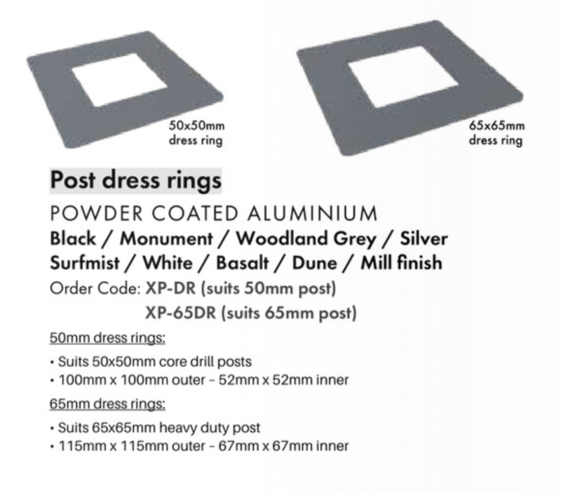 DRESS RING - Suits 50MM Posts - B - Image 2