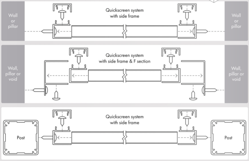 CTS - QS - CONCEALED FIXING COVER - 1000mm - BS - Image 3