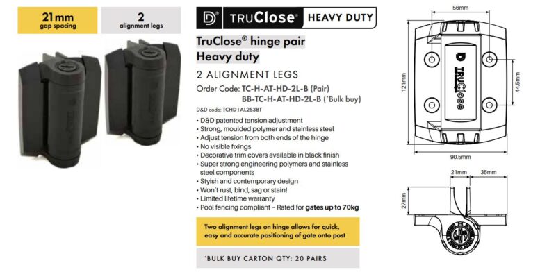 Single Gate Kit - Heavy Duty Deluxe White - Image 3