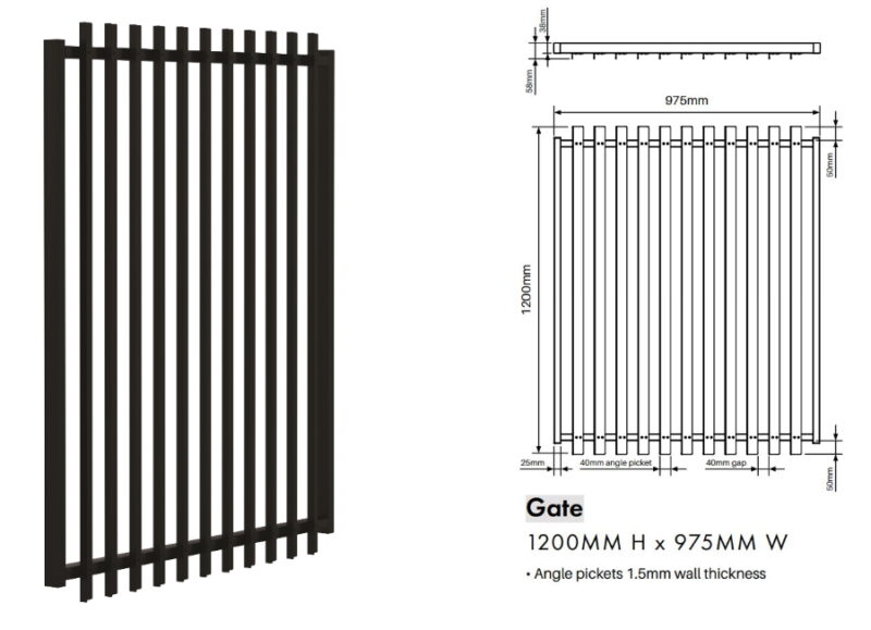 FINN Angle GATE - 1200H x 975W - Image 2