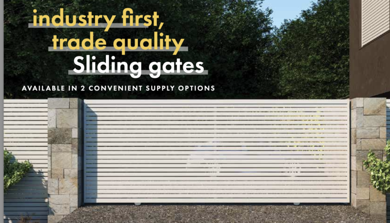 Custom Slat Sliding Gate 1550 MMW x 1800 MMH- 90mm ; 20mm gap - Mark