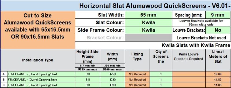 CTS 65mm Slat Fence- Kwila - Ali - Image 2