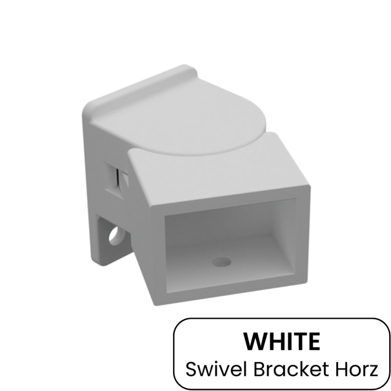 PoolSafe Flex Bracket Horz White